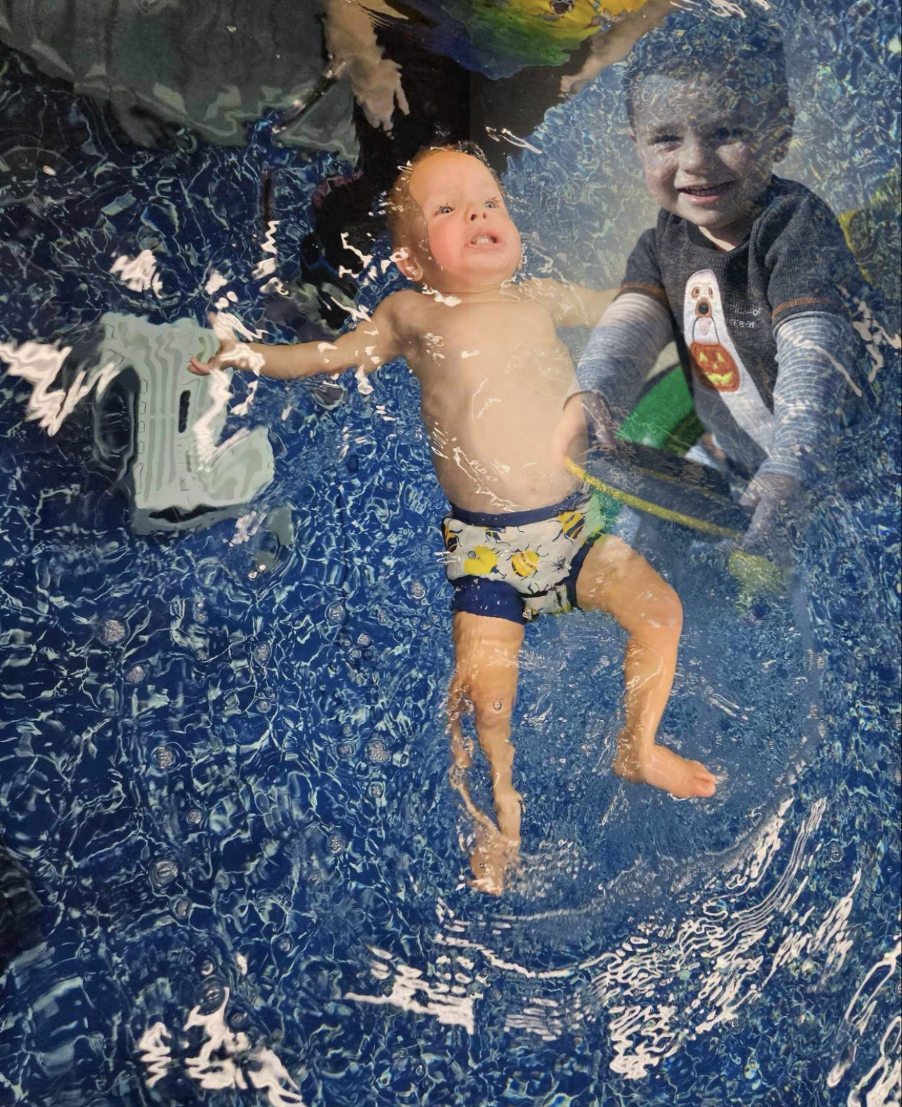 ISR survival swim instruction